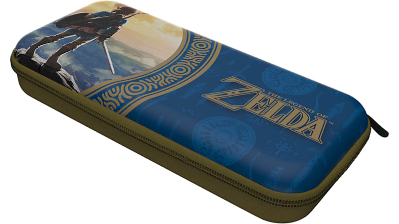 Zelda switch shop case blue